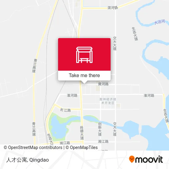 人才公寓 map