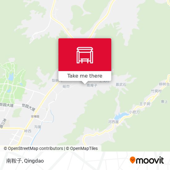 南鞍子 map