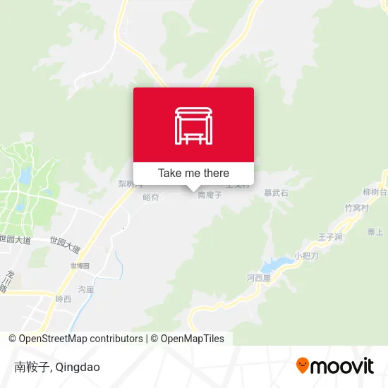南鞍子 map