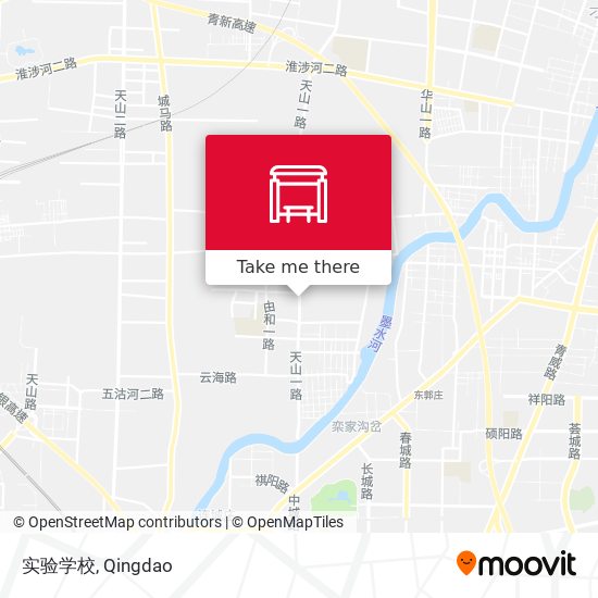 实验学校 map