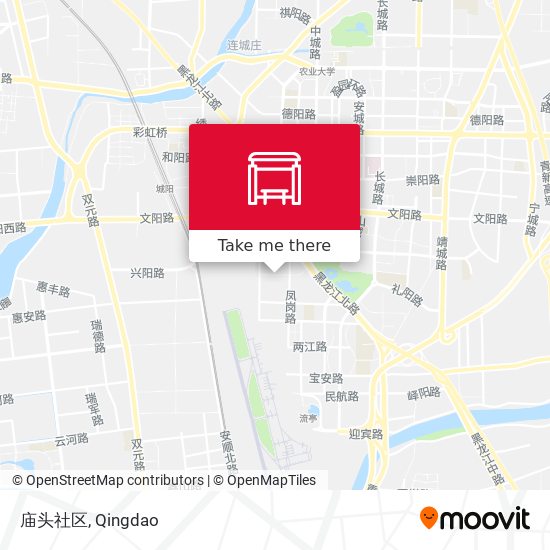 庙头社区 map