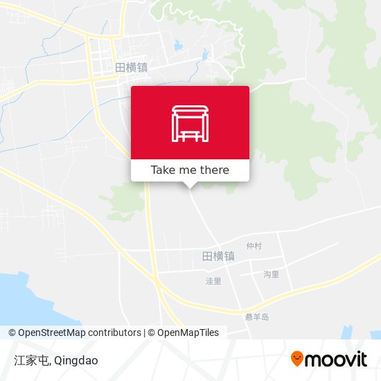江家屯 map