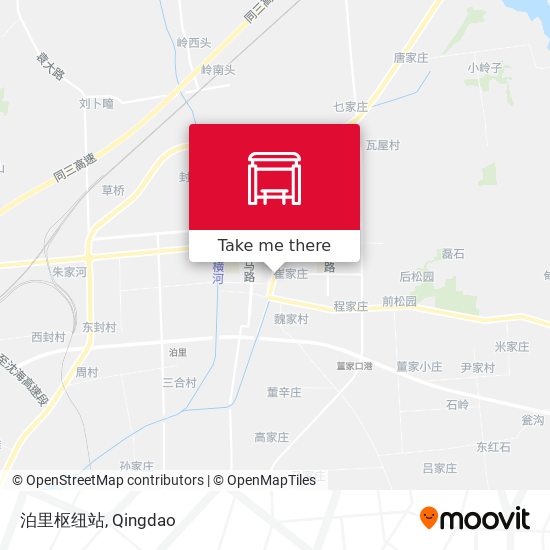 泊里枢纽站 map