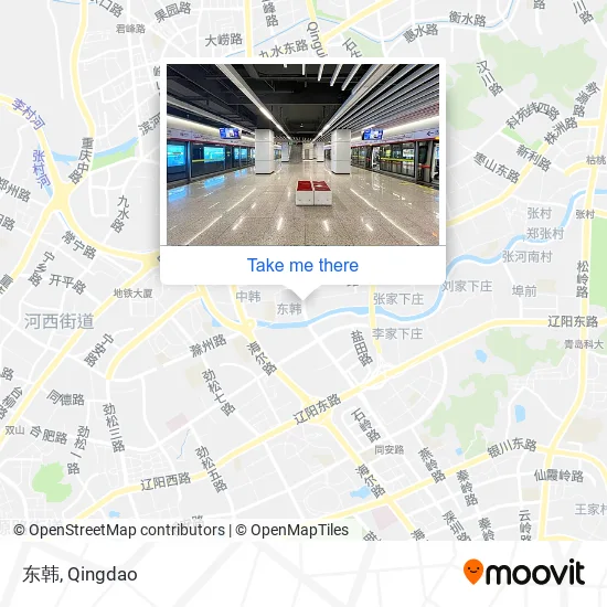 东韩 map
