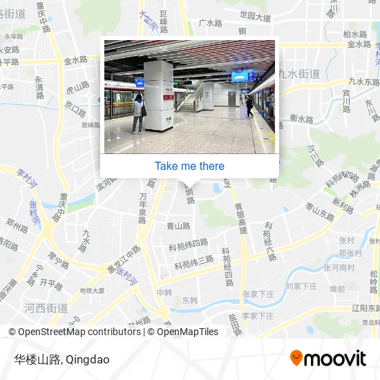 华楼山路 map