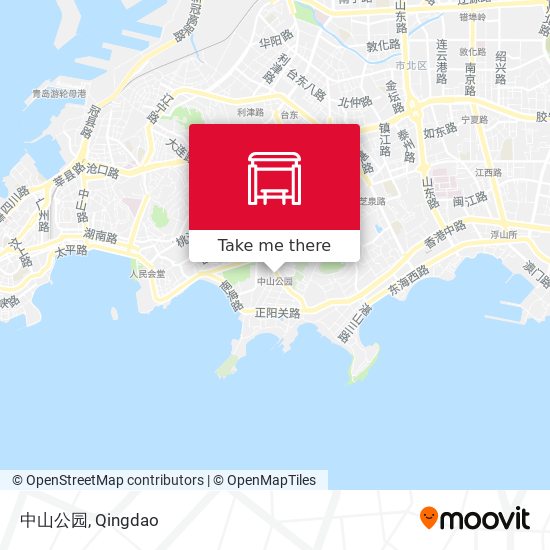 中山公园 map