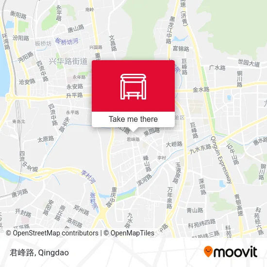 君峰路 map