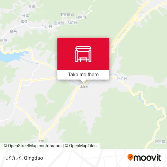 北九水 map