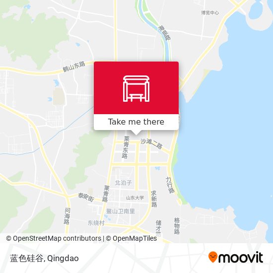 蓝色硅谷 map