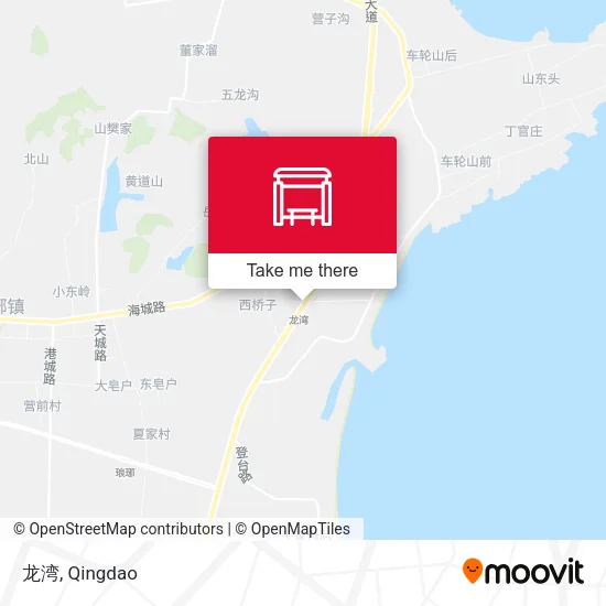 龙湾 map