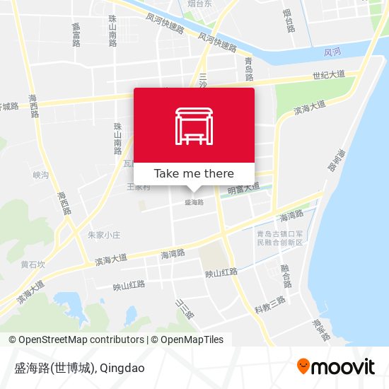 盛海路(世博城) map