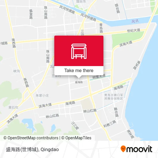 盛海路(世博城) map