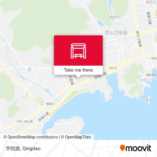 学院路 map