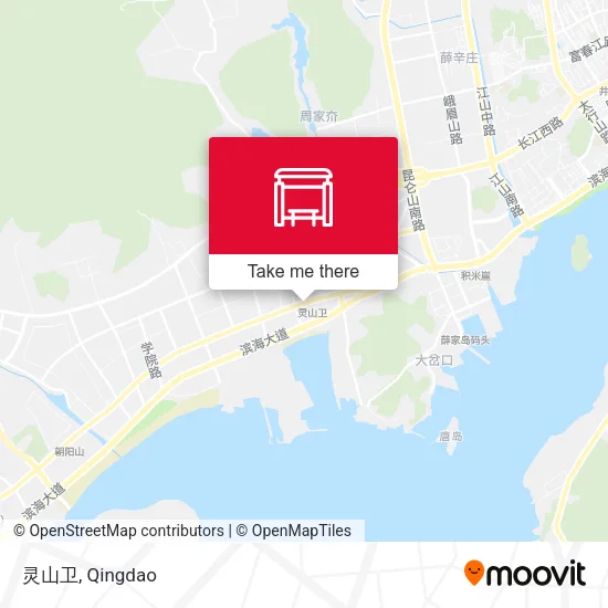 灵山卫 map