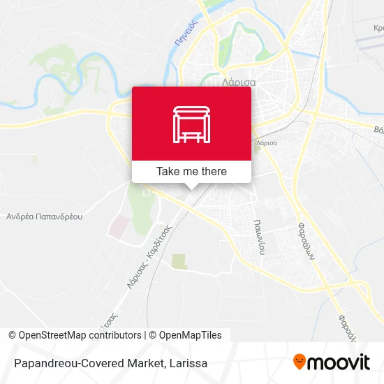 Papandreou-Covered Market map