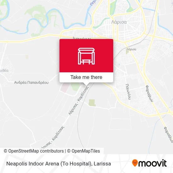 Neapolis Indoor Arena (To Hospital) map
