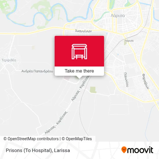 Prisons (To Hospital) map