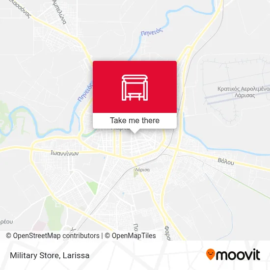 Military Store map