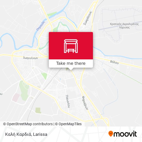 Καλή Καρδιά map