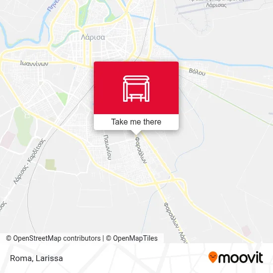 Roma map
