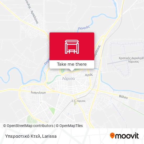 Υπεραστικό Κτελ map