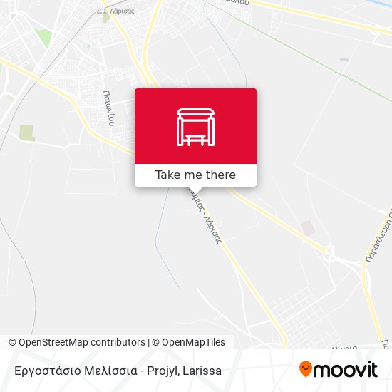 Εργοστάσιο Μελίσσια - Projyl map