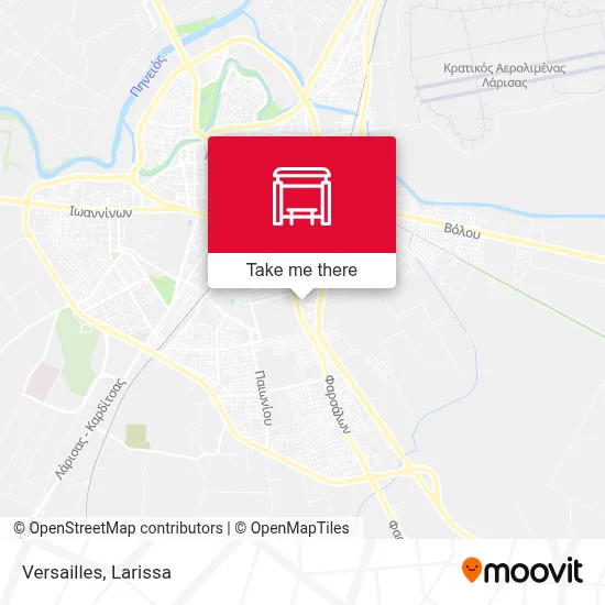 Versailles map