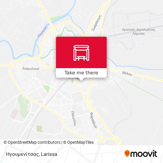 Ηγουμενίτσας map