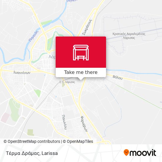Τέρμα Δράμας map