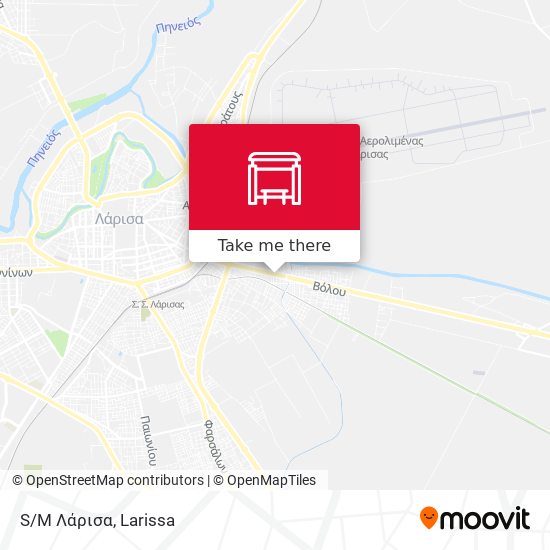 S/M Λάρισα map
