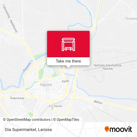 Dia Supermarket map