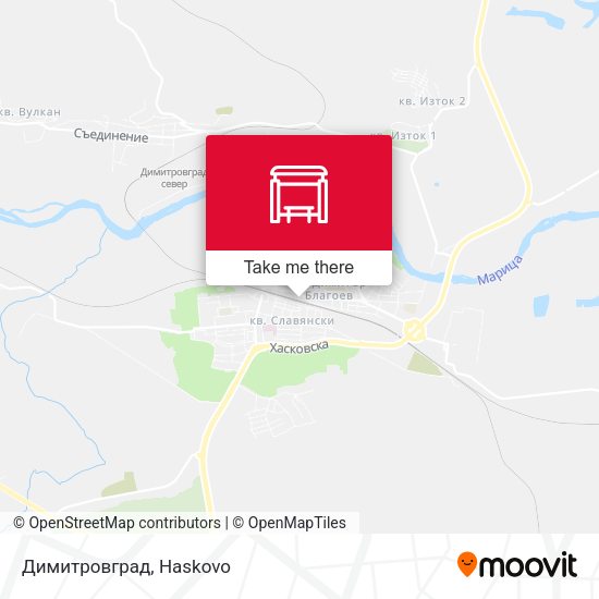 Карта Димитровград