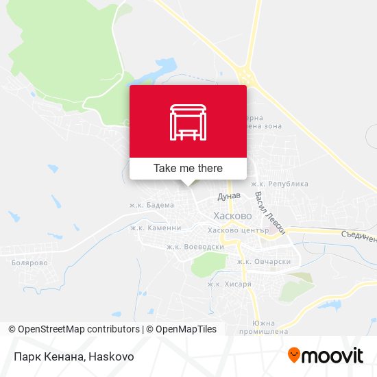 Парк Кенана map