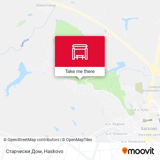 Старчески Дом map