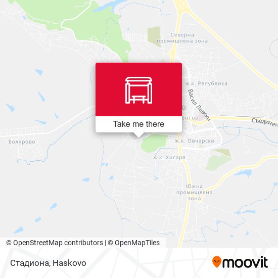 Стадиона map