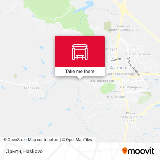 Карта Дамтн