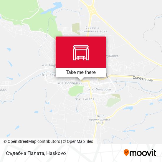 Карта Съдебна Палата
