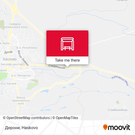 Дерони map