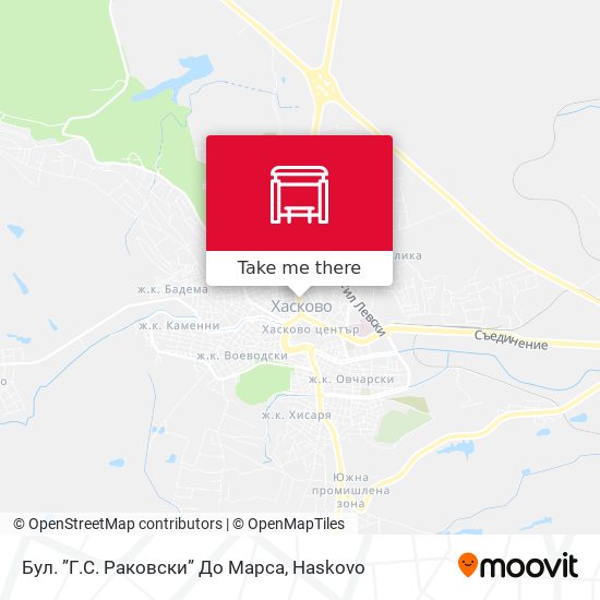 Бул. ”Г.С. Раковски” До Марса map