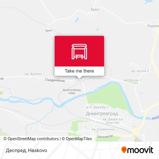 Карта Деспред