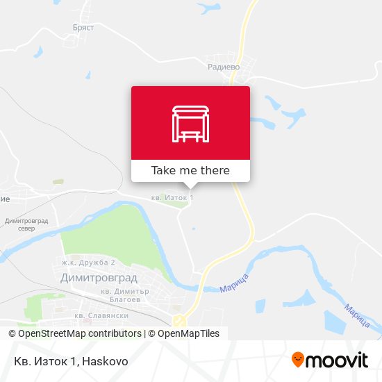 Кв. Изток 1 map