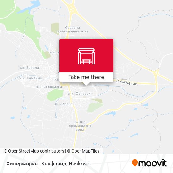 Карта Хипермаркет Кауфланд