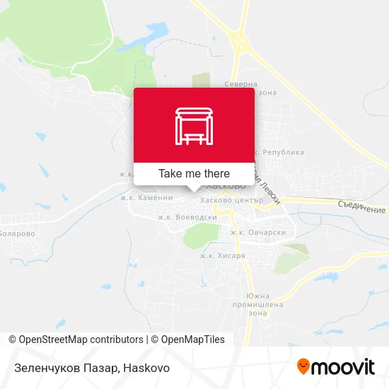 Зеленчуков Пазар map
