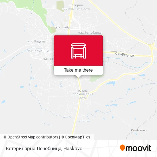 Карта Ветеринарна Лечебница