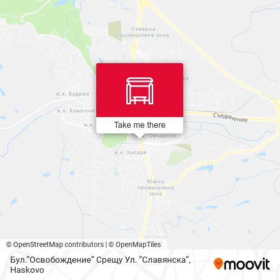 Бул.”Освобождение” Срещу Ул. ”Славянска” map