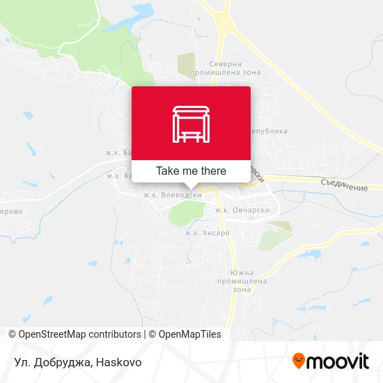 Карта Ул. Добруджа