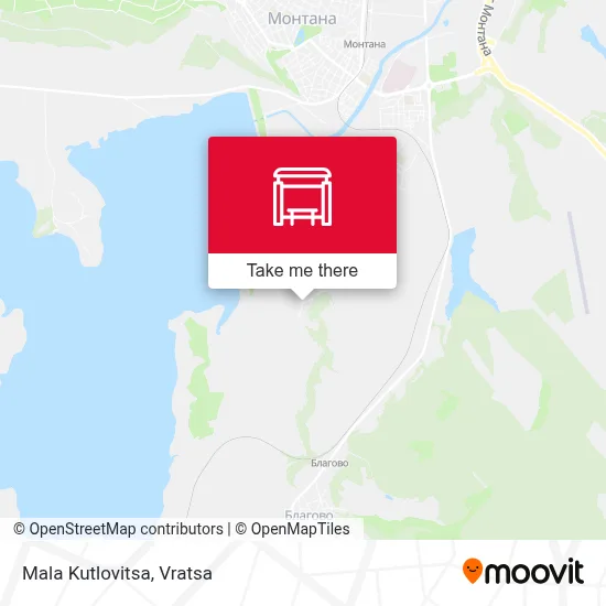 Mala Kutlovitsa map