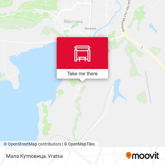 Мала Кутловица map