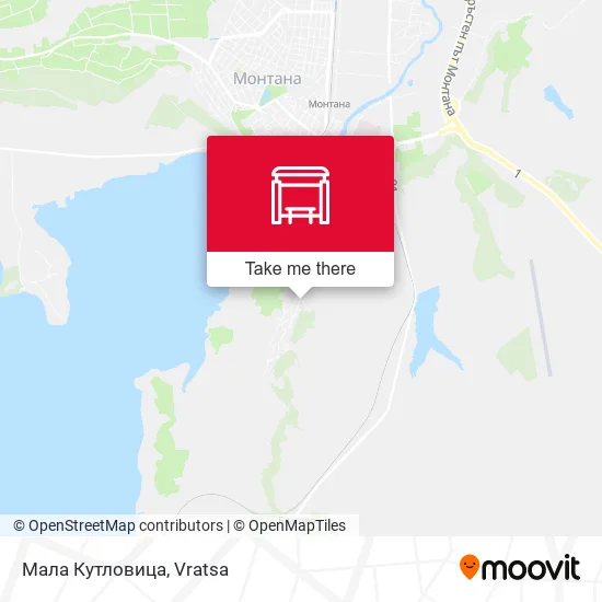 Карта Мала Кутловица