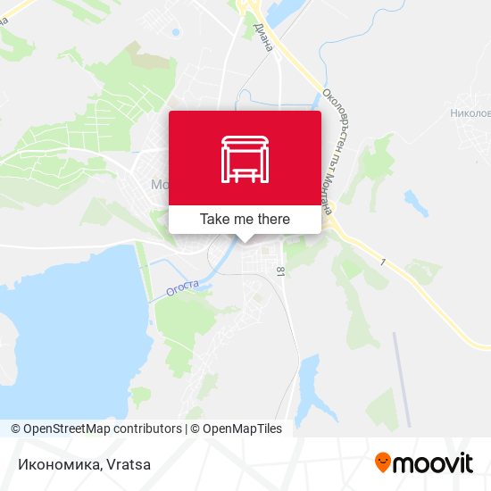 Икономика map